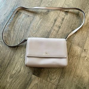 Kate Spade Brynn Small Flap Crossbody Warm Beige Saffiano